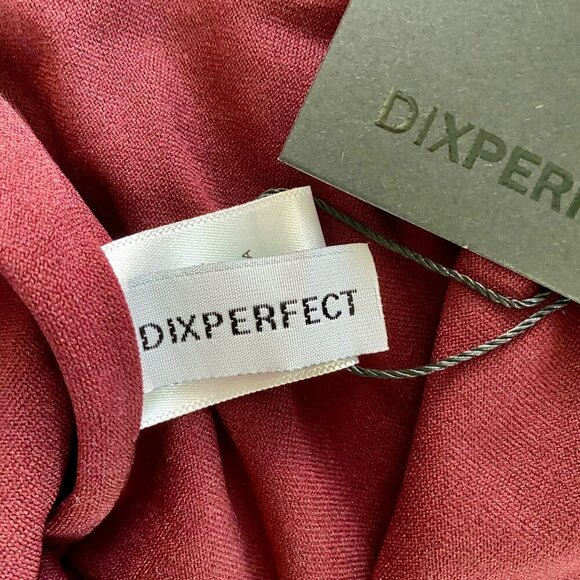 Dixperfect Malibu Retro Inspired High Cut Low Back One Piece Swimsuit XL NEW - Picture 10 of 11